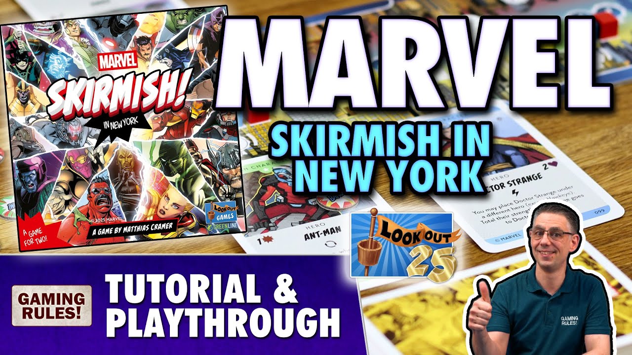 MARVEL: Skirmish in New York  - Tutorial & Playthrough