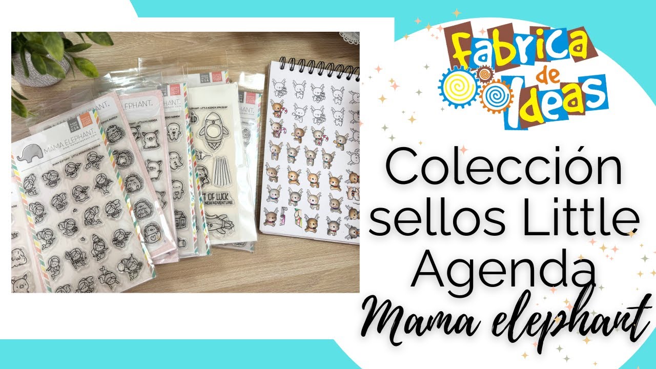 Mi Coleccion de Sellos | Mama Elephant Little Agenda |