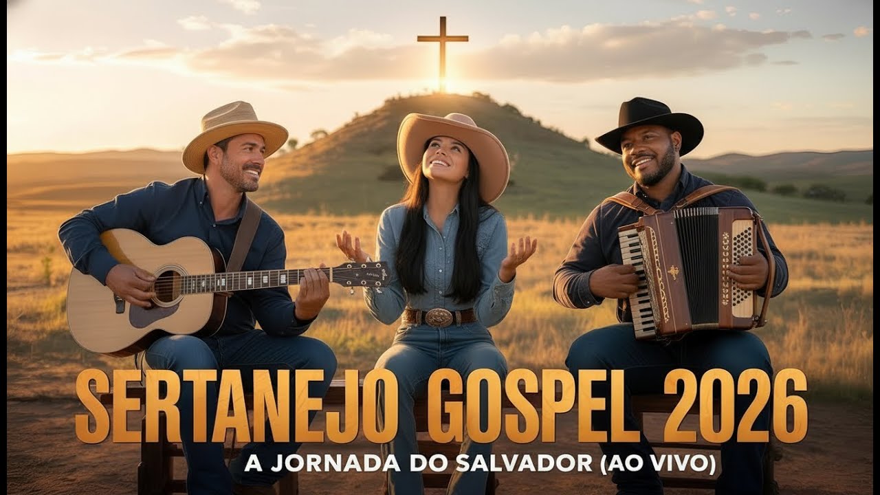 SERTANEJO GOSPEL 2026 – Canções Que Acalmam a Alma e Reacendem a Esperança ( A JORNADA DO SALVADOR )