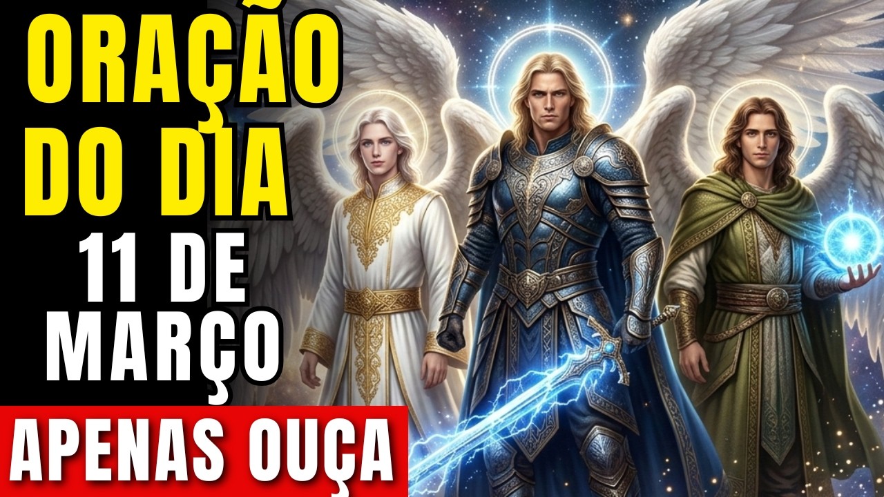 OS 3 ARCANJOS ATIVADOS 💫 Miguel Vence a Inveja, Rafael Abre Caminhos e Gabriel Protege a Família