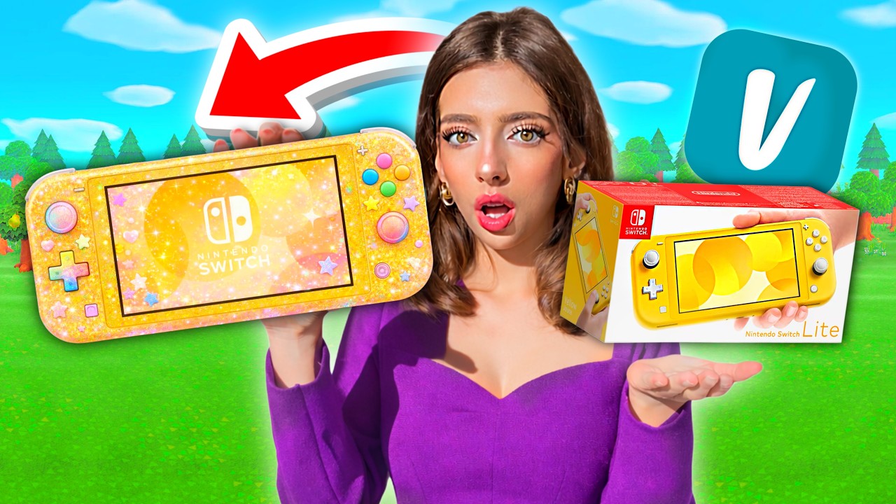 J’AI ACHETÉ UNE NINTENDO SWITCH LITE POUR LA CUSTOM !
