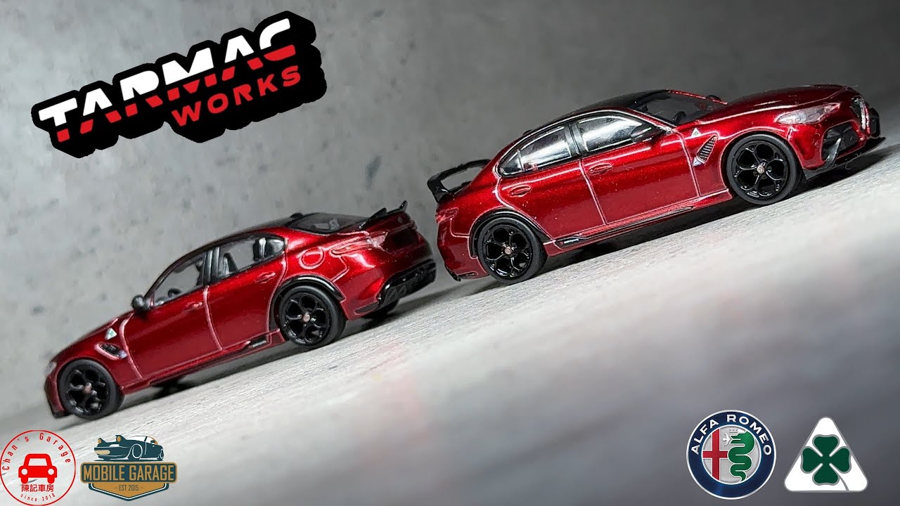 1/64 Tarmac Works Alfa Romeo Giulia GTAm & GTA