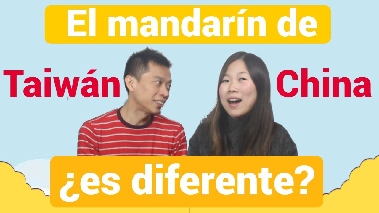 Diferencias entre el mandarín de China y Taiwán