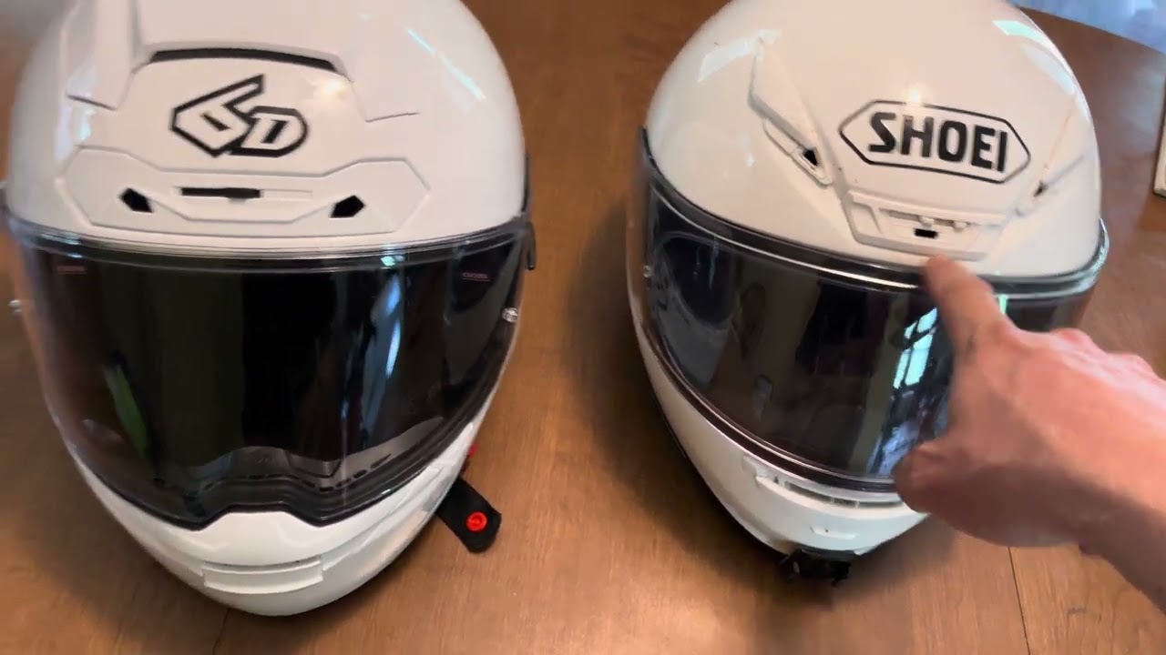 Chat about 6D ATS-1r compared to Shoei RF1200 Lids
