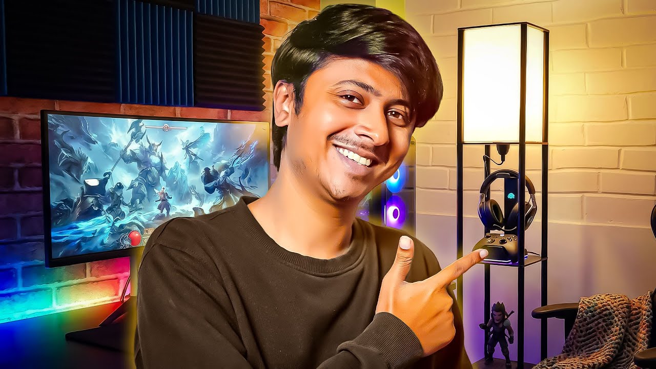 Gaming Setup Upgrade | Tower Floor Lamp Unboxing + Review
