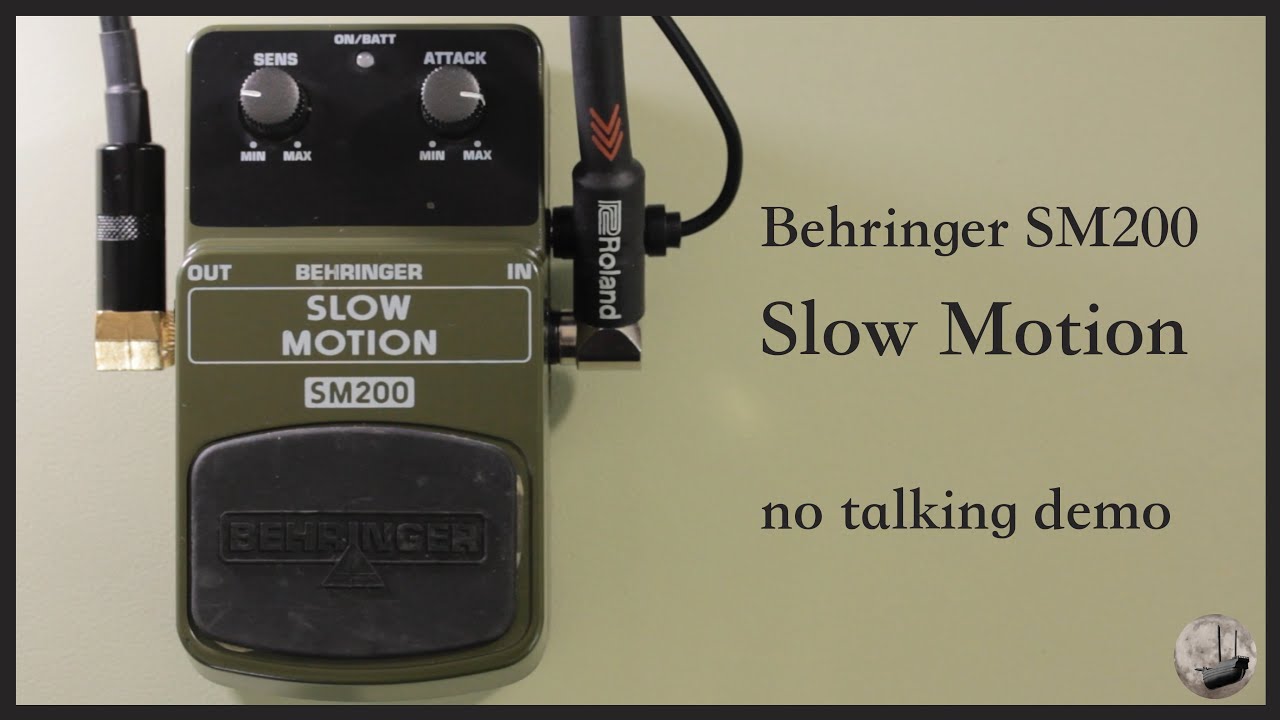 Behringer SM200 - Slow Motion - No Talking Demo