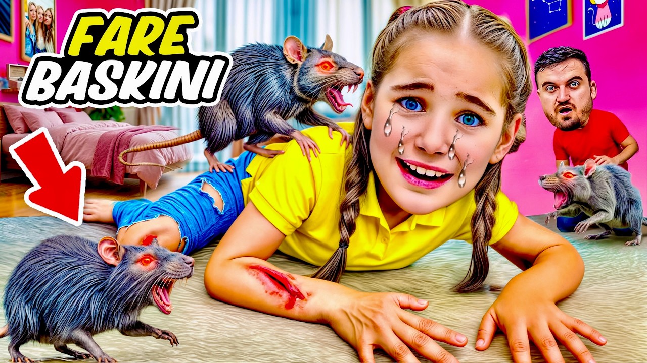 ELİF SİNEMİN ODASINDA FARELER VAR !! EVİMİZDE FARE BASKINI !! 