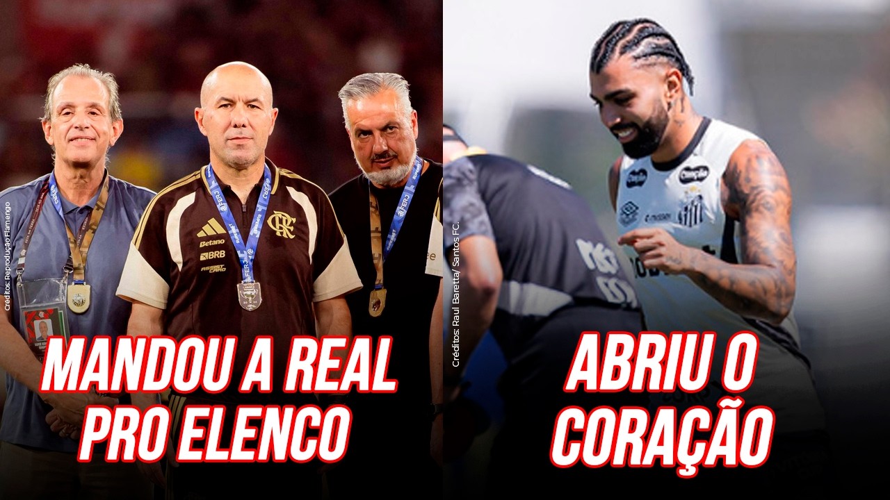 SAIBA COMO FOI A REUNI&Atilde;O DE BAP PARA COBRAR O ELENCO DO FLAMENGO | GABIGOL DISSE QUE AMA O FLA