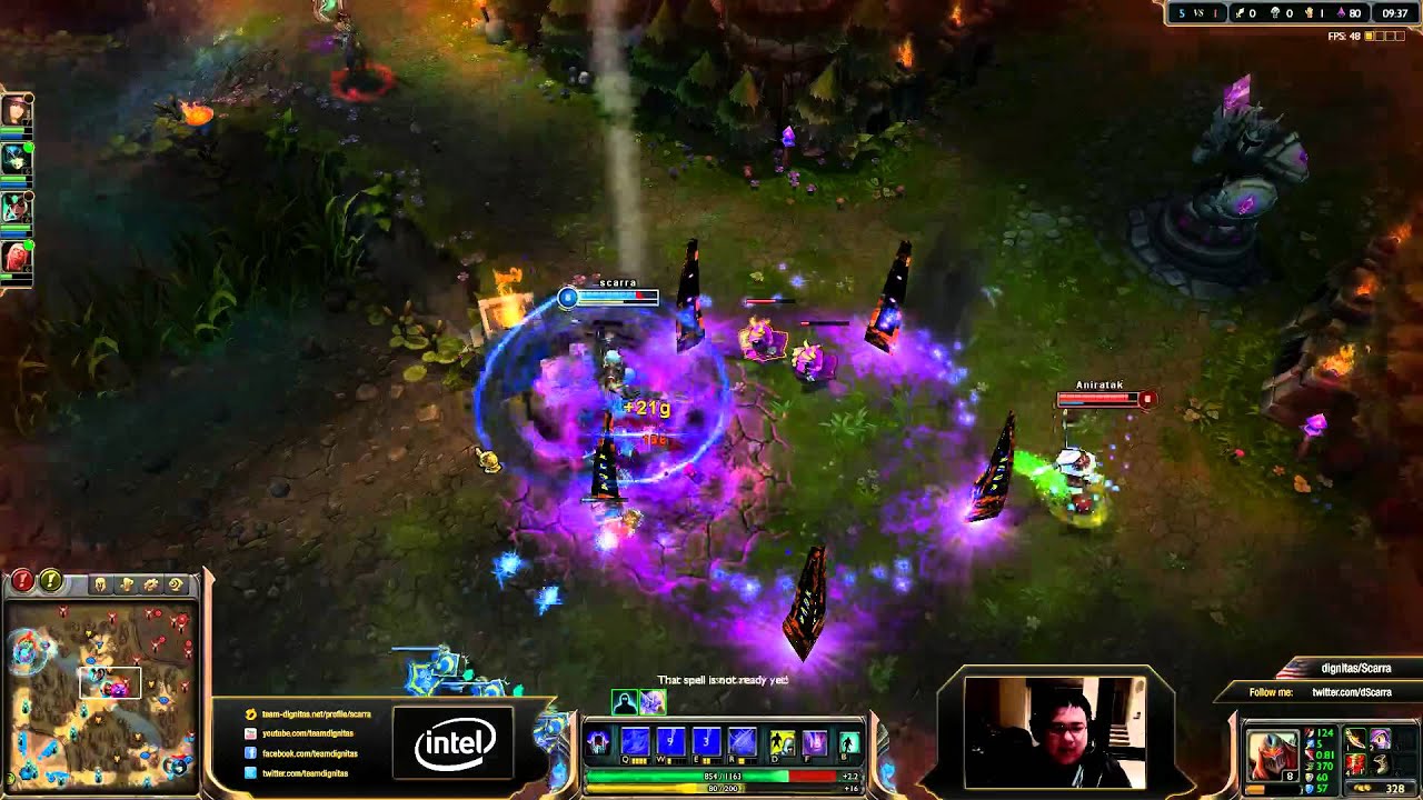 Scarra's stream. Solo Q in Diamond 1. Going back for challenger on my main account. Studio mic is g