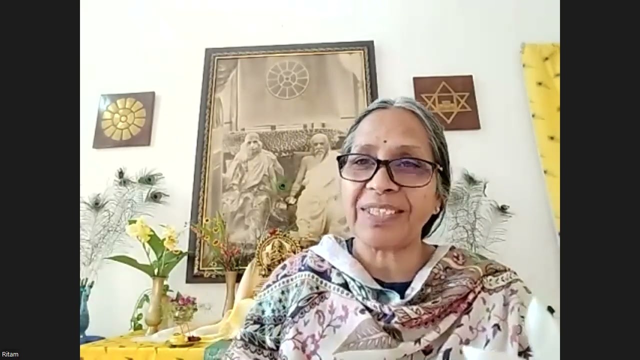 सावित्री व्याख्यान माला-53 विषय : उसकी छाया में आभासित है सुवर्ण शिशु जो सूर्या ..आ.ऋतम् दीदी, रतलाम