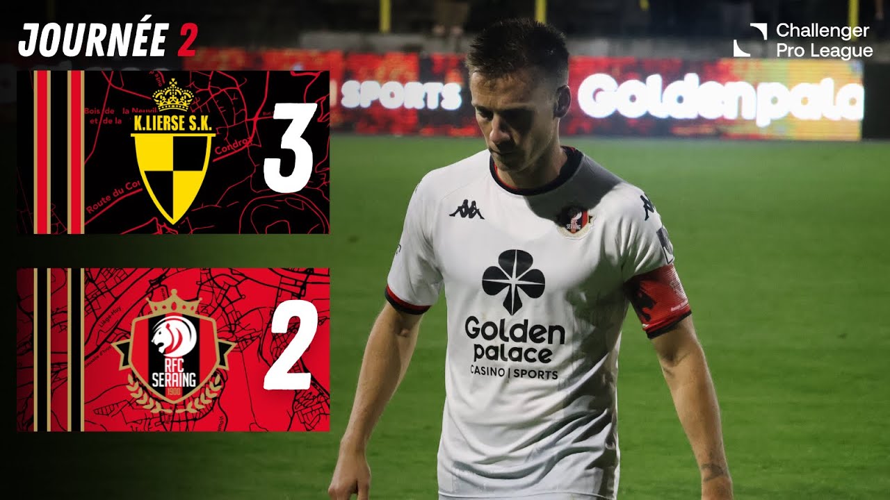 RÉSUMÉ : 🟡⚫ Lierse vs RFC Seraing 🔴⚫ | 24.08.2024 | 3-2