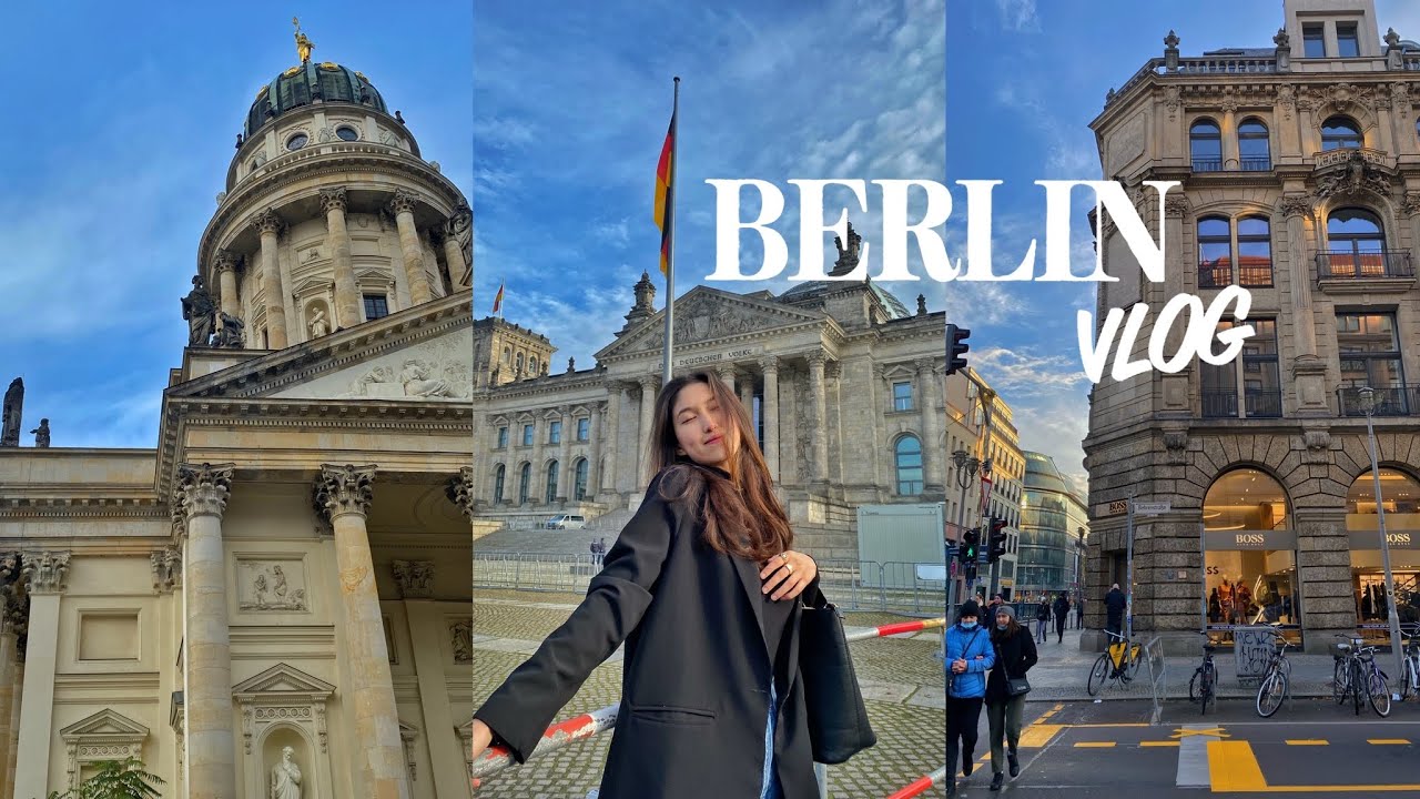 berlin vlog | первая поездка в другую страну, спонтанный трип, без интернета в большом городе!