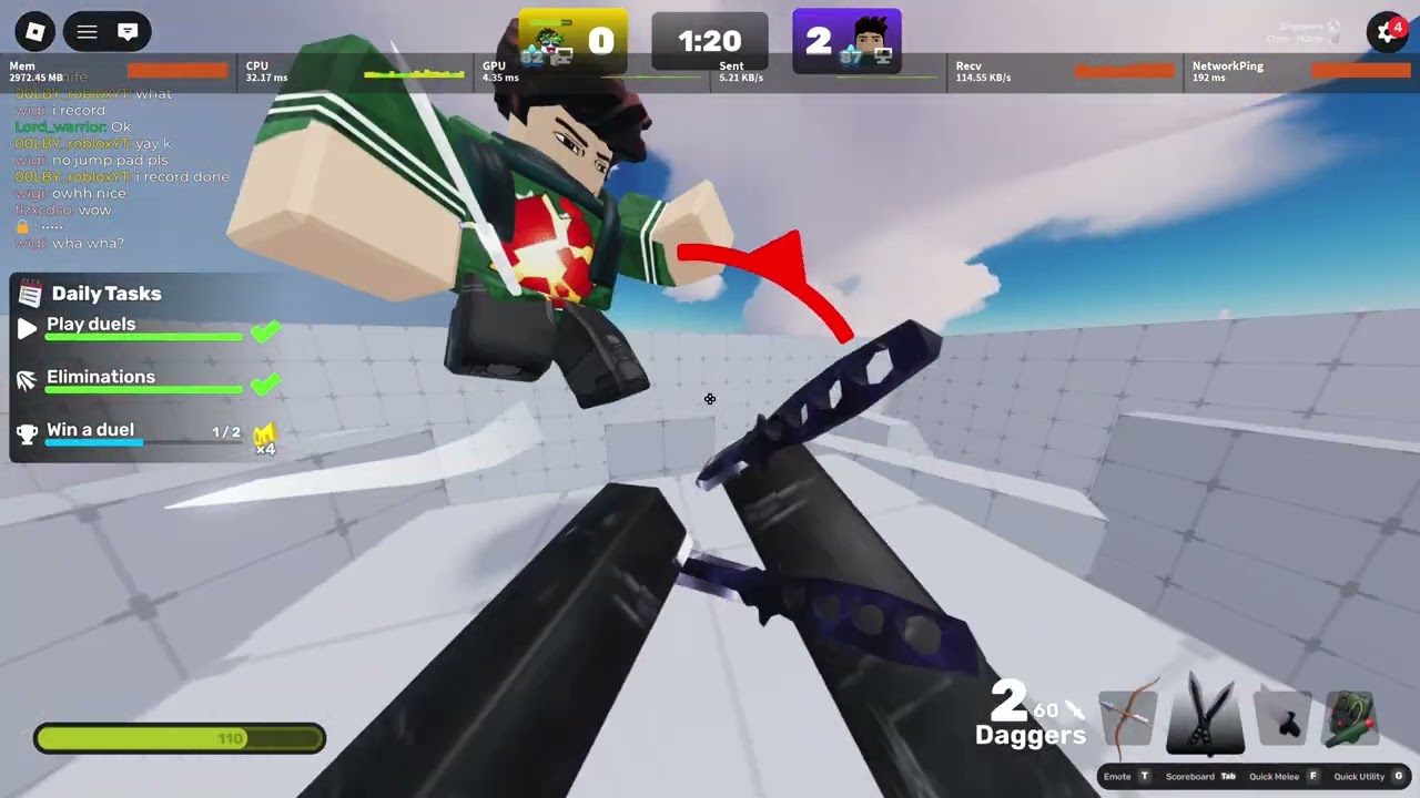 EP.2 Knife vs Knife ft.@LBY_robloxYT