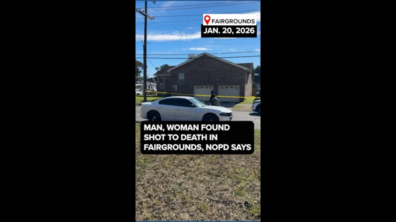 Man, woman found shot to death in Fairgrounds, NOPD says