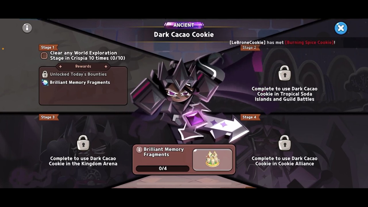 Choosing Dark Cacao in the Might of Ancients Mission | Cookie Run: Kingdom Let's Play Ep#9 Part 1