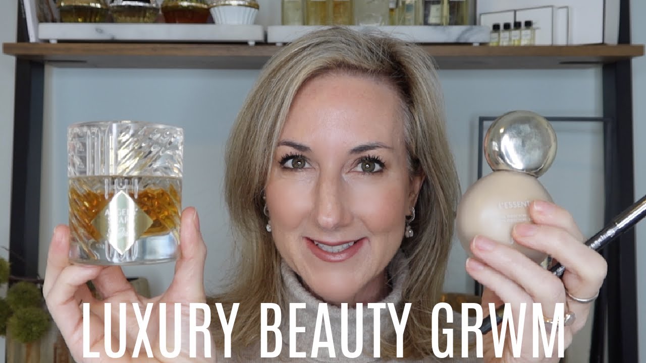 GRWM | USING GUERLAIN L'ESSENTIEL HIGH PERFECTION 24H FOUNDATION | DIOR | KILIAN ANGELS' SHARE!