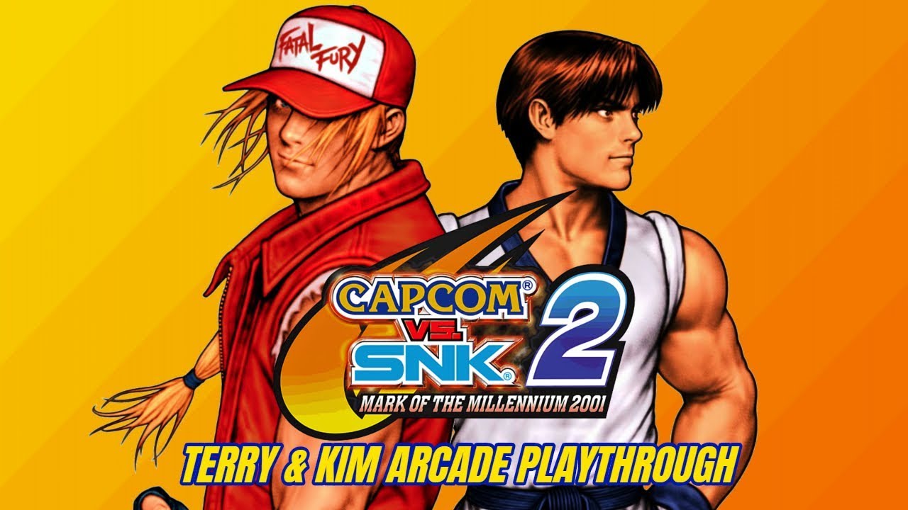 Capcom vs. SNK 2: Terry & Kim -Ratio Match- Playthrough (1080P/60FPS)