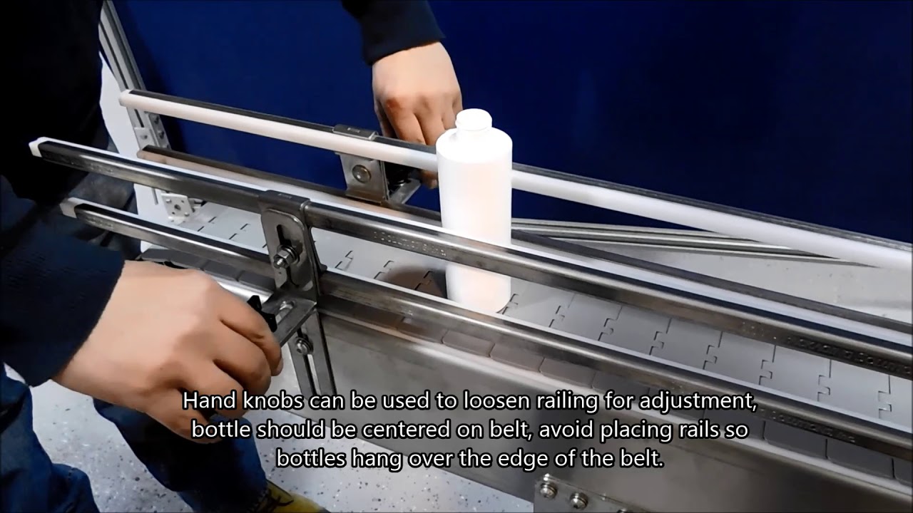 Simple Conveyor Rail Adjustment