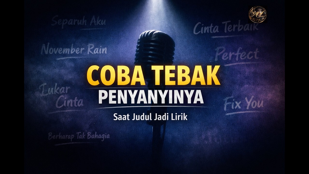 Playlist Lagu Hits Indonesia untuk Malam Tenang | Saat Judul Jadi Lirik Vol. 2