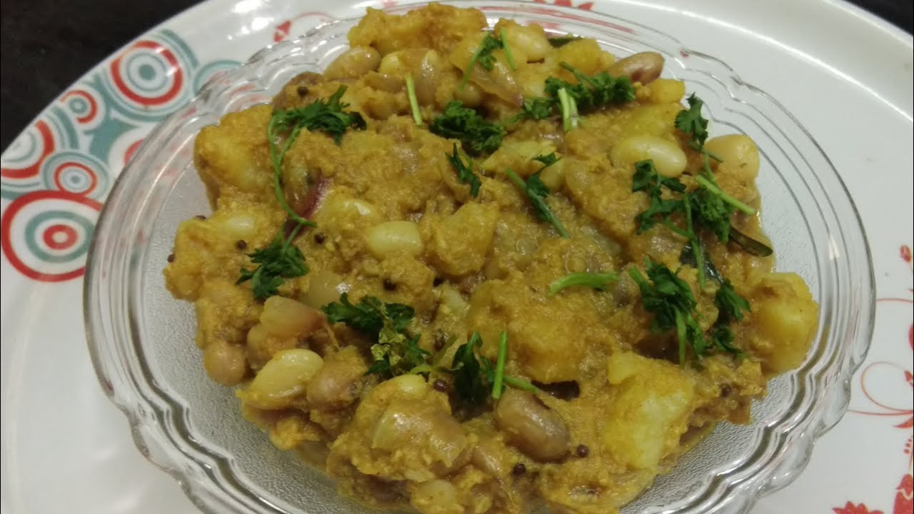 ரொம்ப ஈஸியான பட்டர் பீன்ஸ் உருளைக்கிழங்கு கூட்டு|tasty butter beans potato kootu