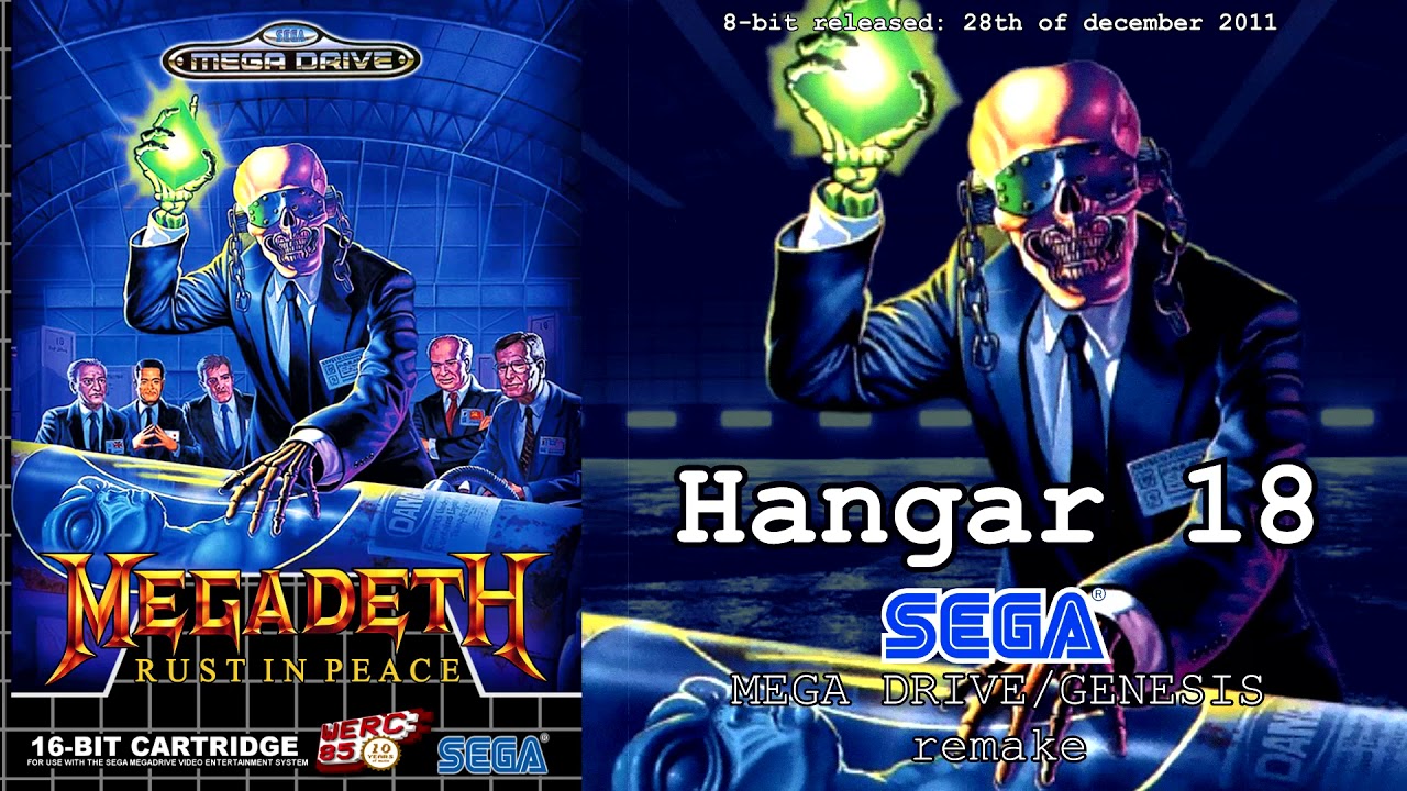 Megadeth - Hangar 18 [ SEGA MEGA DRIVE / GENESIS YM2612 ] 16-bit ReMake (werc85)