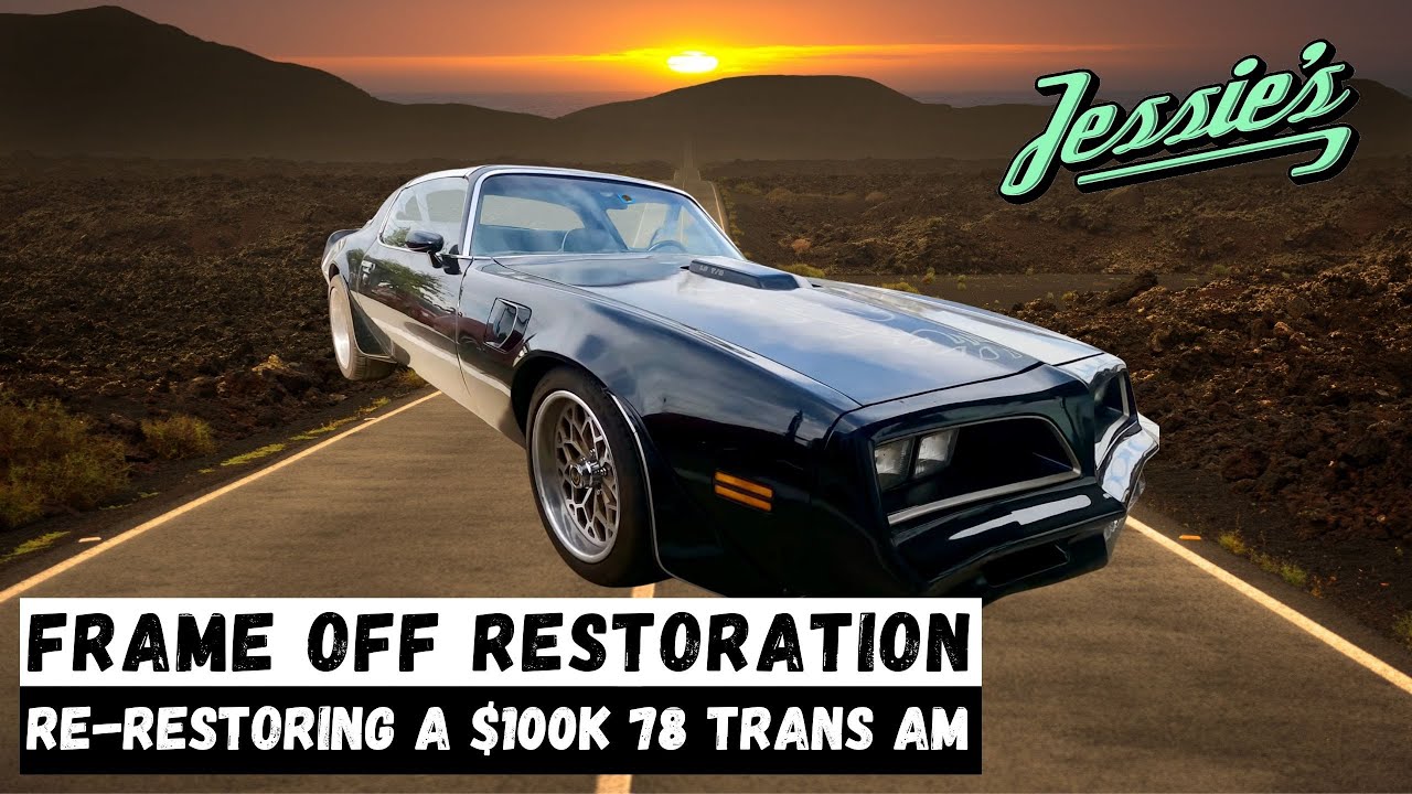 Восстановление рамы || ВОССТАНОВЛЕНИЕ Trans Am за 100 тысяч долларов