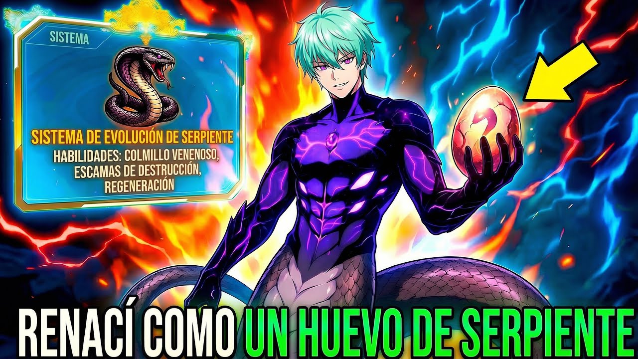 ¡Renací Como Un Huevo De Serpiente, Pero Evolucioné Hasta Convertirme En La Criatura Más Fuerte!