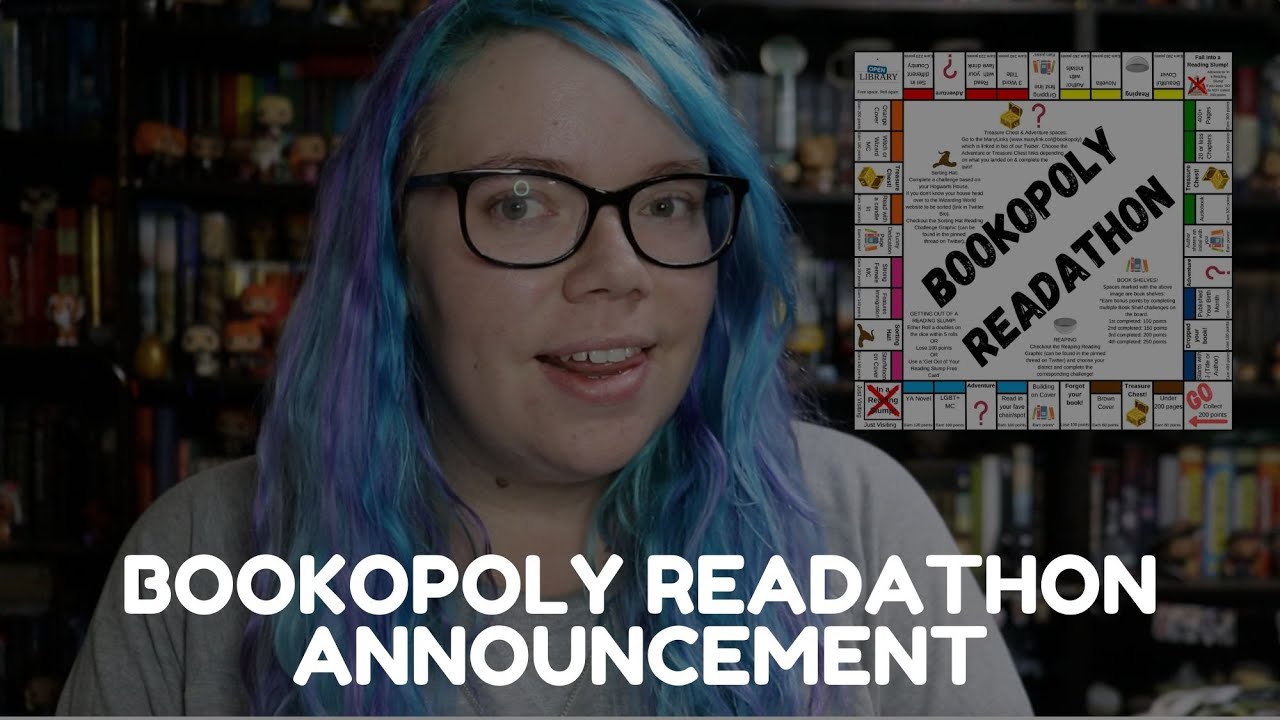 Bookopoly ReadAThon Announcement