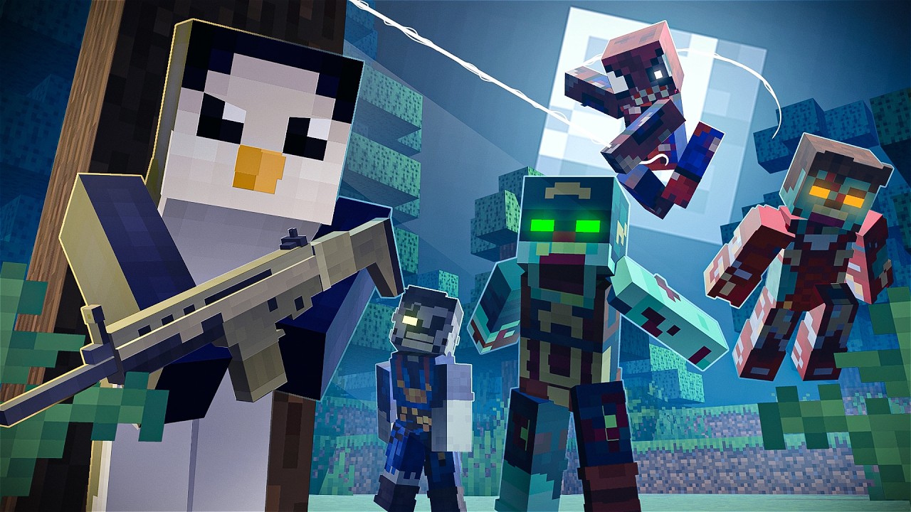 ¡El virus de MARVEL llegó a Minecraft! 😨