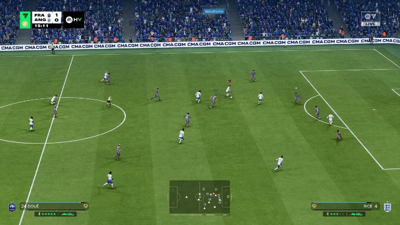 Match magnifique avec un but magnifique a la fien