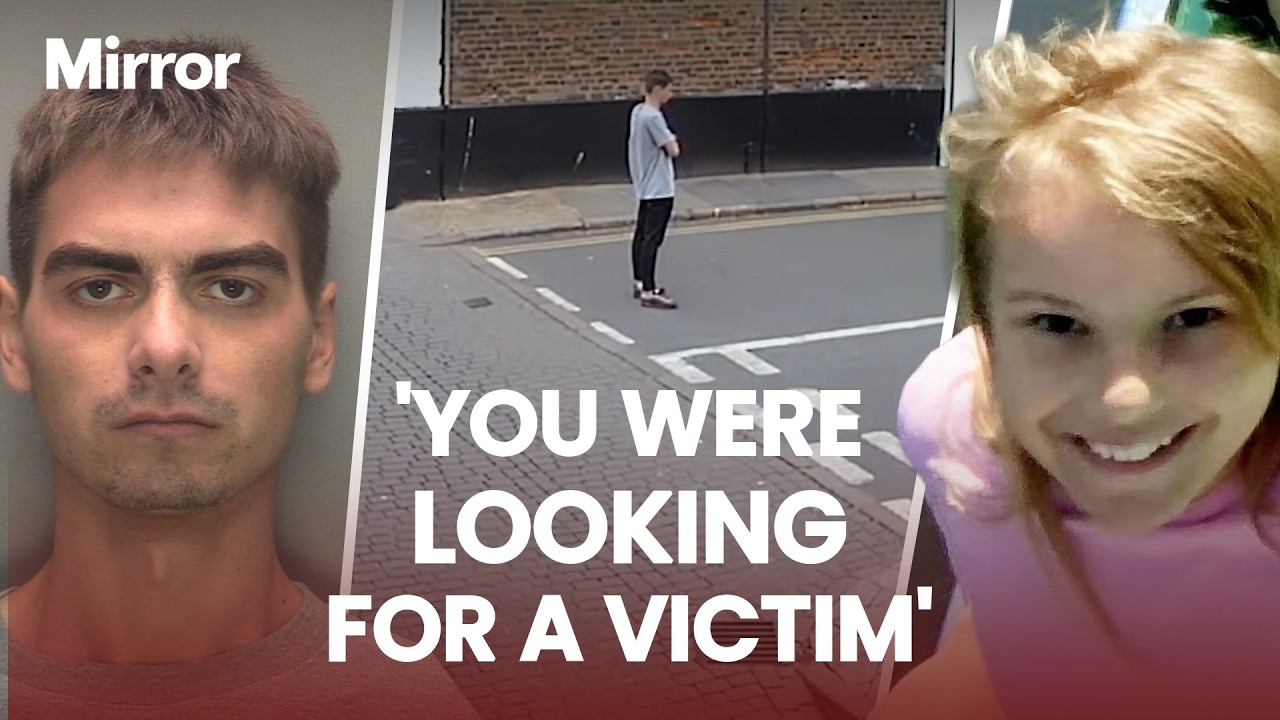 SICK killer who STABBED 9-year-old girl is jailed for life