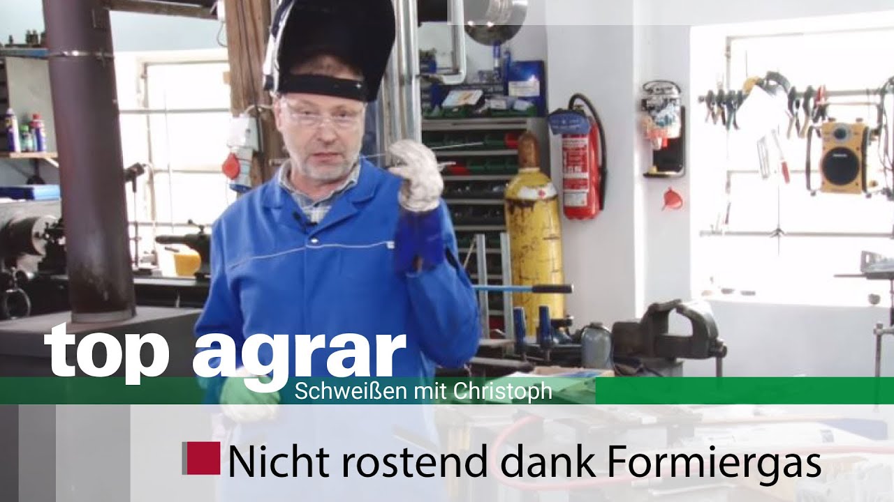 Folge 9 WIG-Schweißen: Nicht rostenden Stahl mit Formiergas verschweißen