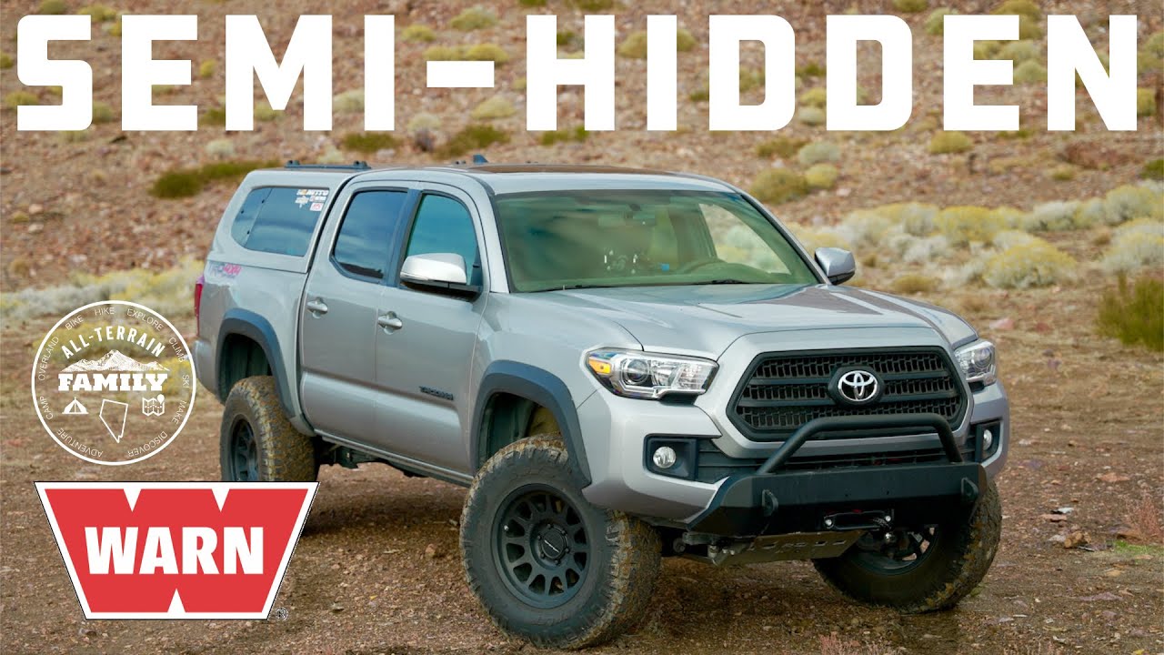 Warn Semi Hidden Winch Bumper Install for 3rd Gen Tacoma