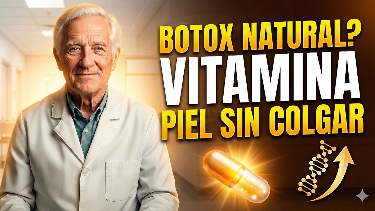 ¿Botox natural? La vitamina que tu piel necesita para no colgar