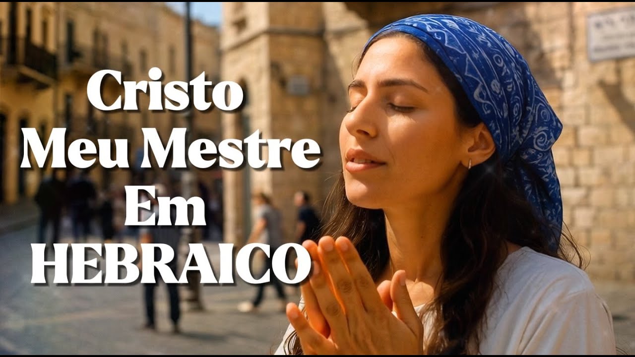 Hino Em HEBRAICO Cristo Meu Mestre | Hino para Orar e Sentir a Presença de Deus