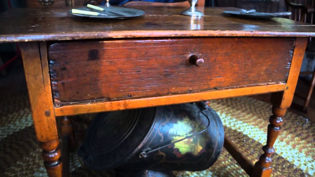 Antique Furniture Tavern Table Circa 1740