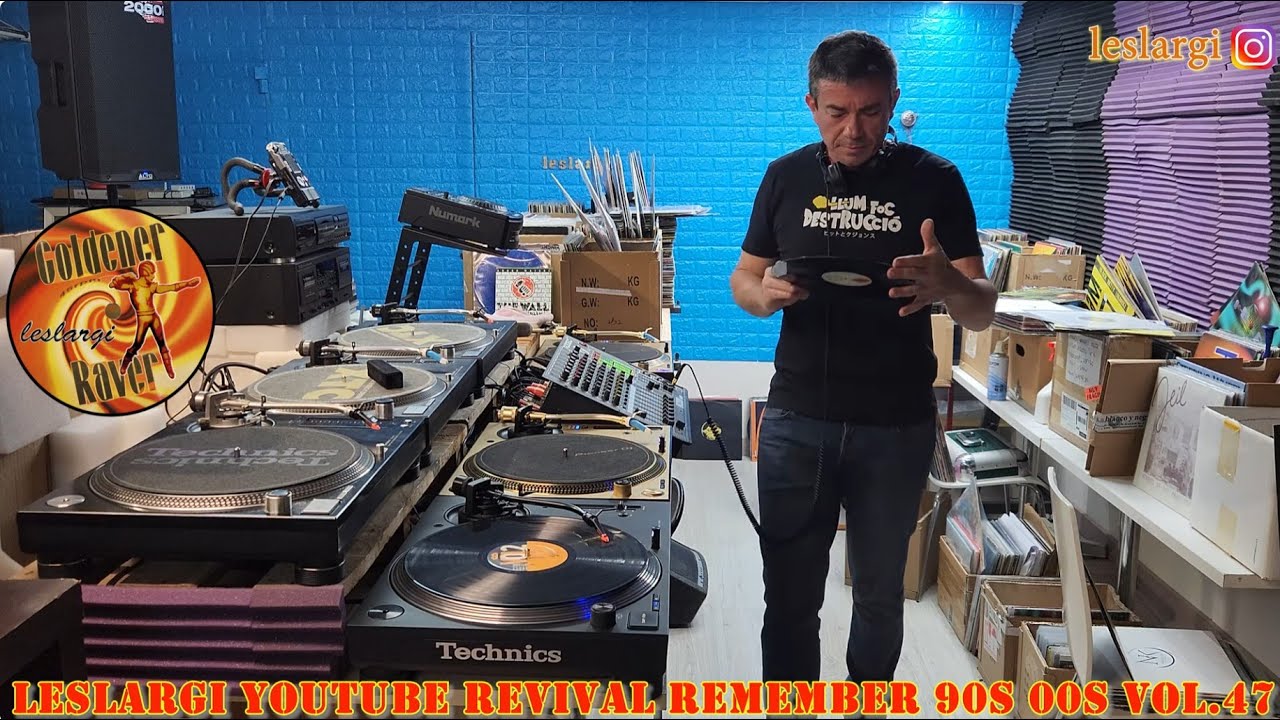 LESLARGI YOUTUBE REVIVAL REMEMBER 90s 00s VOL.47⚡100% VINILO🤩TEMAZOS MAKINA HARD TRANCE PROGRESSIVE🤫
