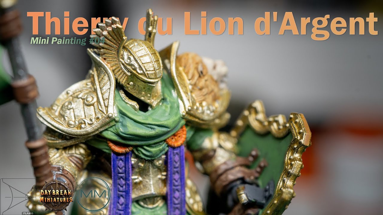 Colonel Thierry du Lion d'Argent | DayBreak Miniatures | Mini Painting #04