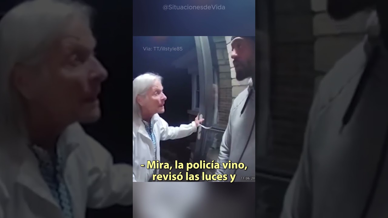 Anciana molesta a vecino por luces brillantes, &iexcl;su reacci&oacute;n te sorprender&aacute;! 😲❤️