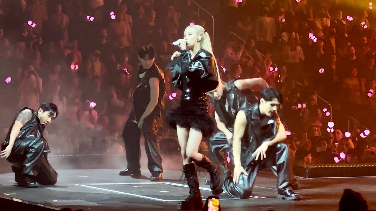 Blackpink ‘Hard to Love’ Rosé solo Born Pink tour live in Atlanta1 블랙핑크 로제 221102 4K