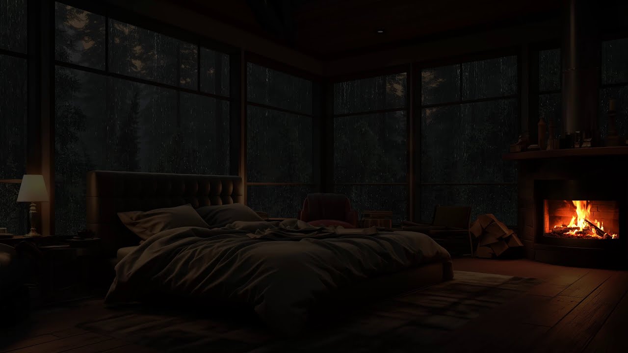 Cozy Cabin with Fireplace for Deep Relaxation and Peaceful Sleep