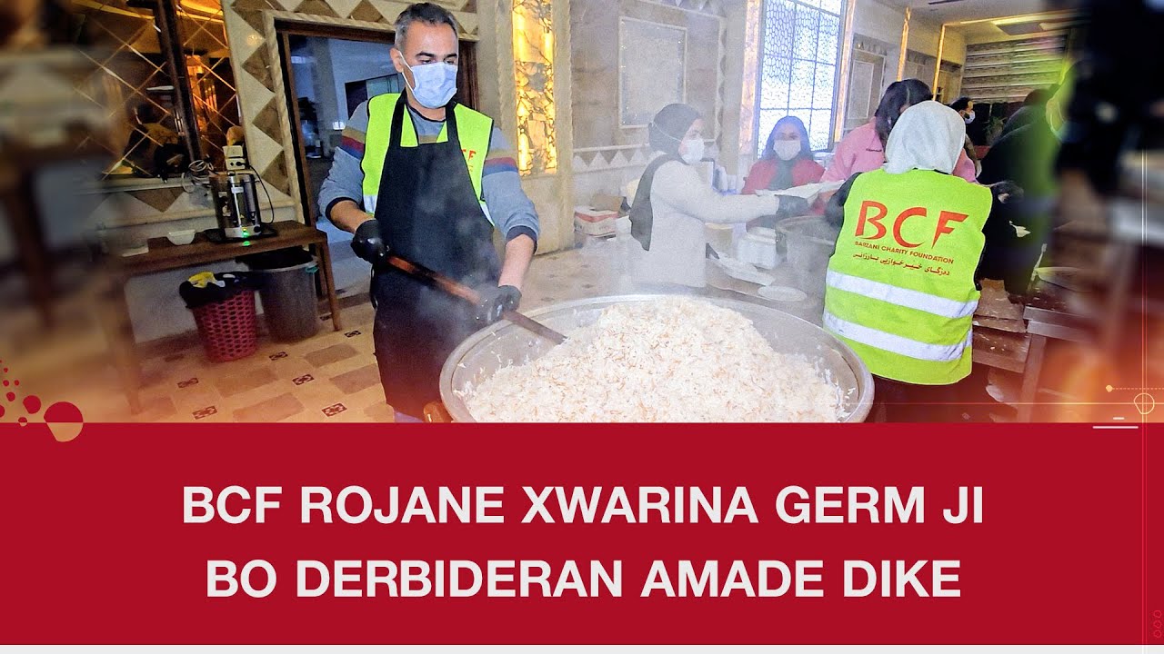 Dezgeha Xêrxwazî ya Barzanî rojane xwarina germ ji bo derbideran amade dike