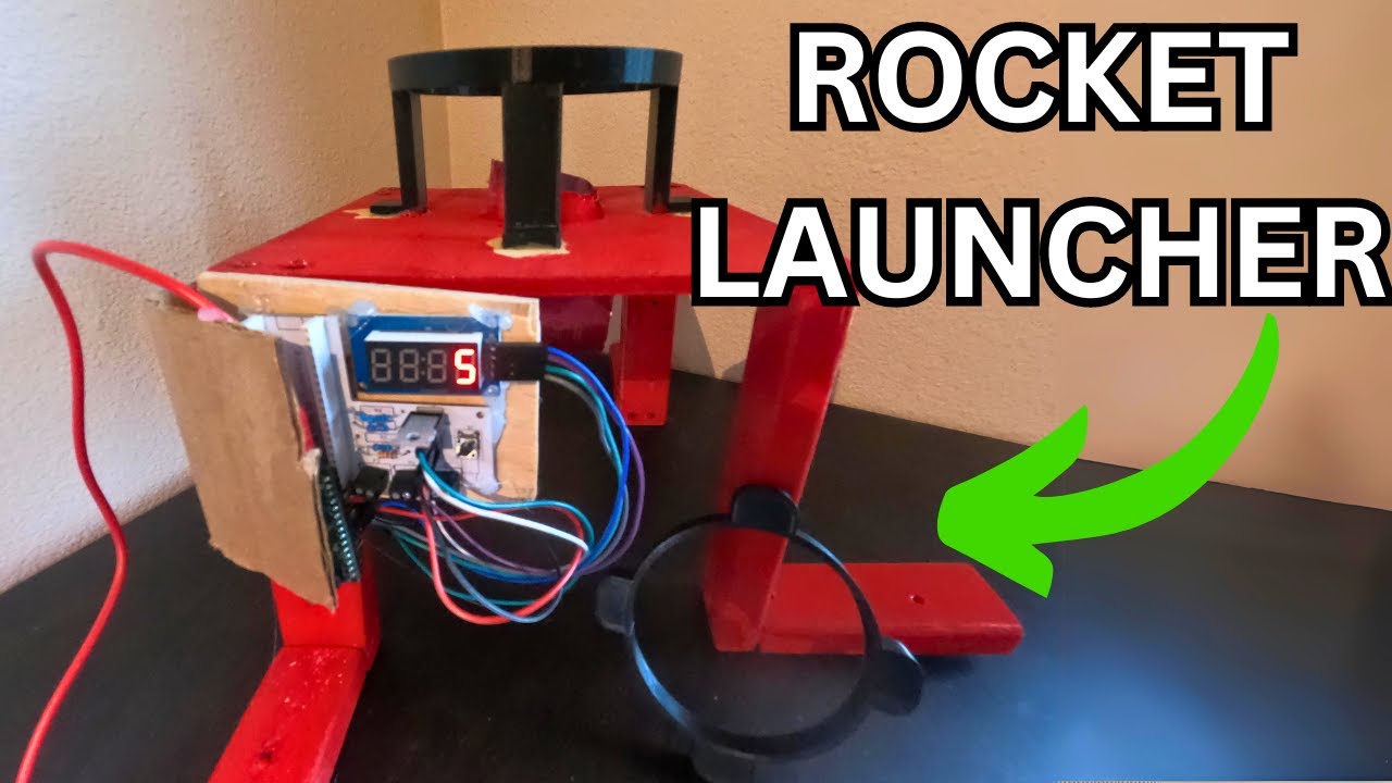I Built A TVC Rocket Launcher | Building Gimbal EP3