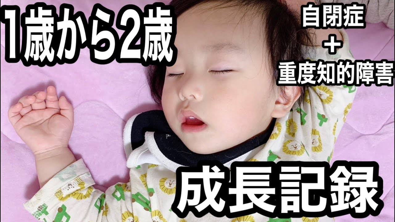 【自閉症がわかるまで】1歳から2歳。成長の記録