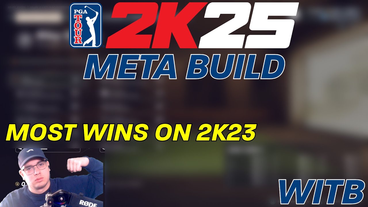 BEST SKILLS, FITTINGS, and ARCHETYPE in PGA Tour 2K25 | What's In The Bag Of  2K23 Winningest Player