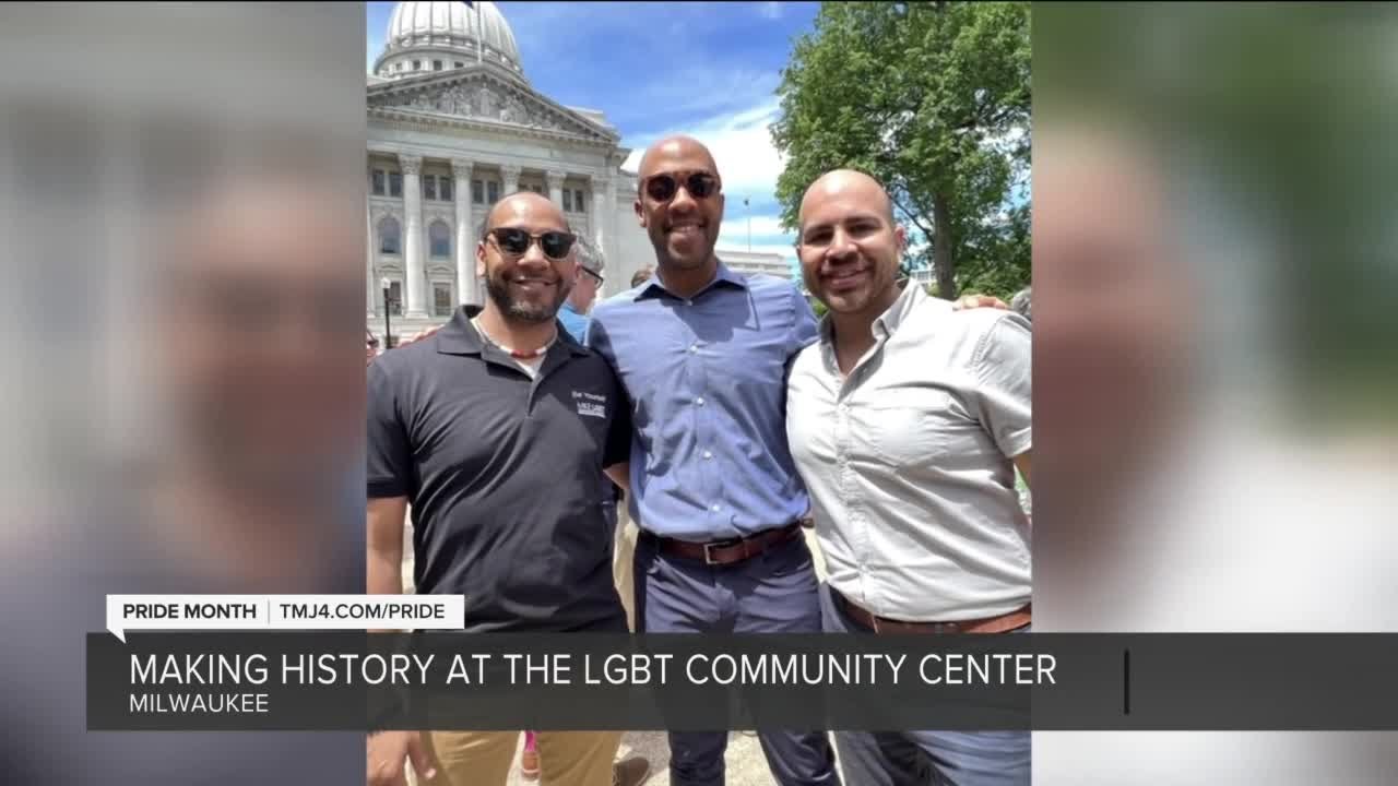 Making history at the LGBT Community Center in Milwaukee