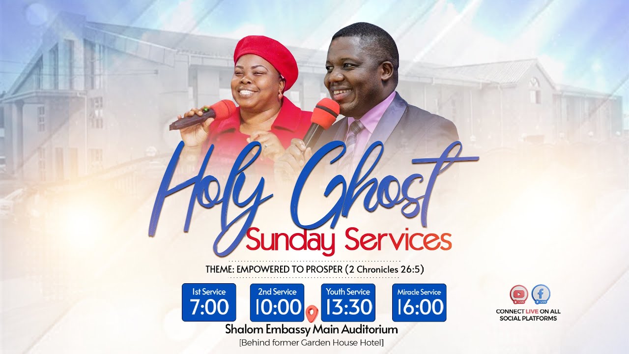 HOLY GHOST SUNDAY MIRACLE SERVICE LIVE  |  4TH JUNE 2023
