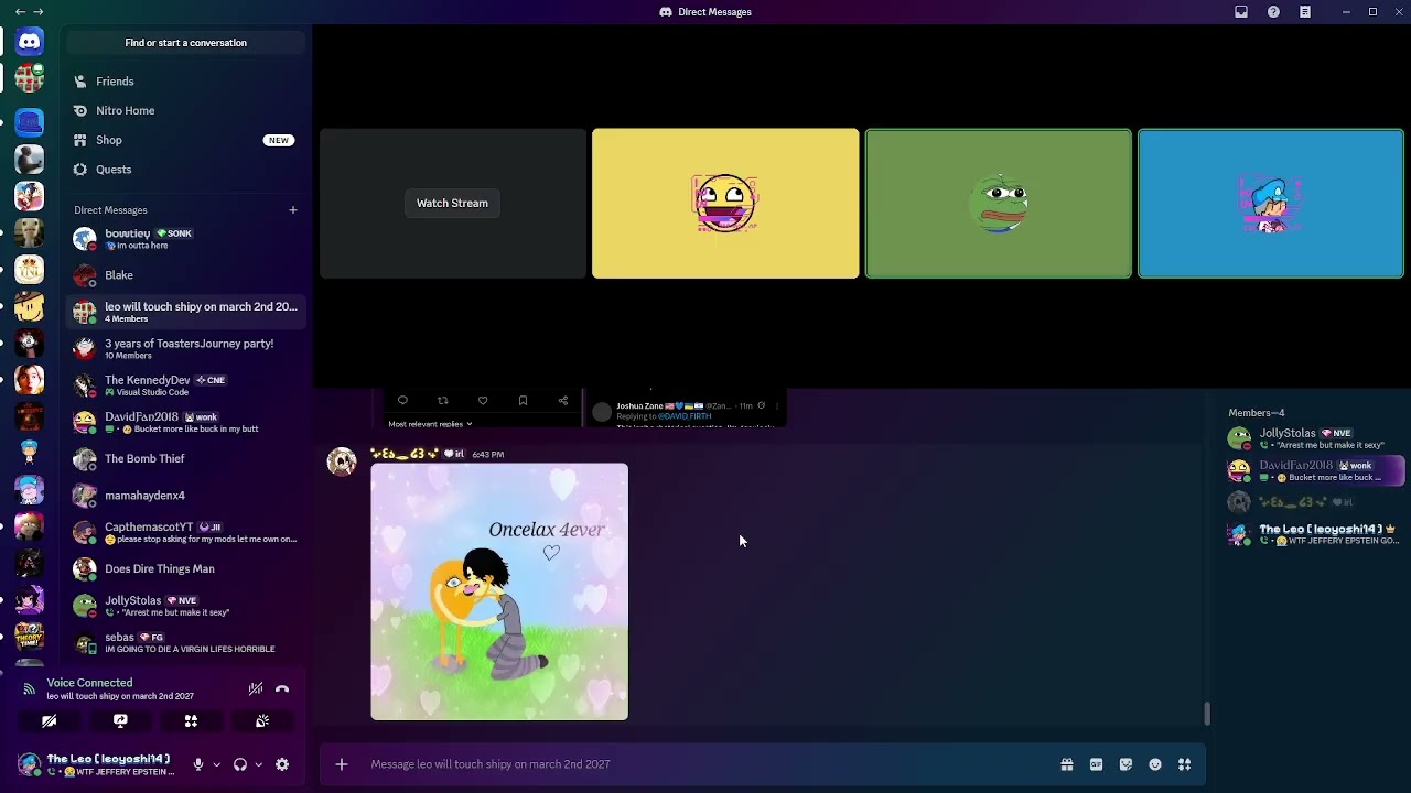 [HEADPHONE WARNING]playing fortnite balls by kanye east on a discord call but my mic is way too loud