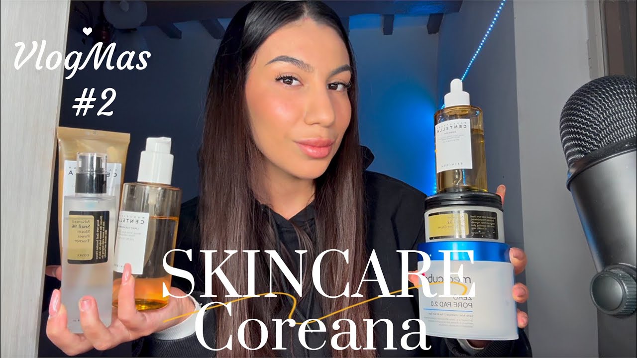 ASMR| Haul SKINCARE COREANA & Altro..🧴💜| intense whispering| VlogMas #2