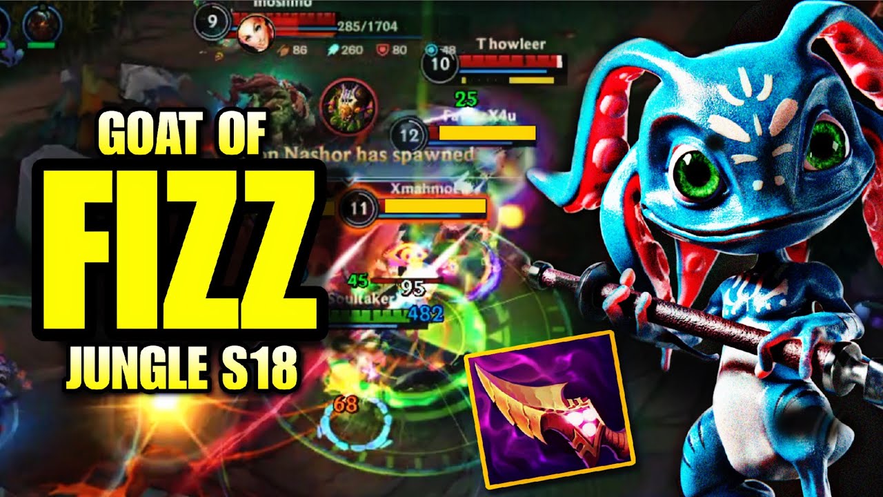 I TRIED NASHOR&rsquo;S TOOTH ON FIZZ JUNGLE | WILD RIFT FIZZ SMURFING GUIDE